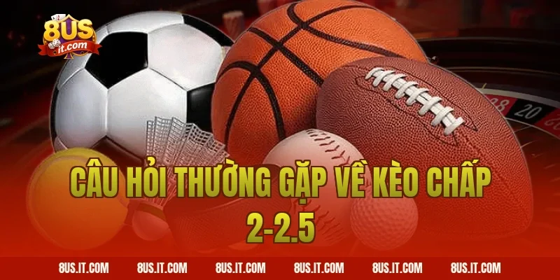 Câu hỏi thường gặp về kèo Chấp 2-2.5
